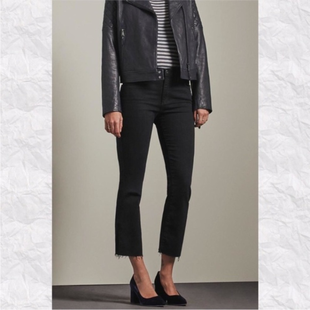 AG Adriano Goldschmied Jodi Crop High Rise Slim Flare Crop Jean Size Women’s 32R